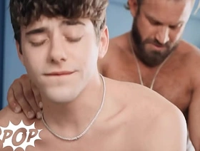 TWINKPOP - Joey Mills Rides Bruce Jones' Big Dick, Then Gets His Creamy Load All Over His Cock thailand massage careless porn