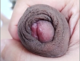 Jacking off my uncut cock, extreme closeup, foreskin play. August 12, 2023. porn happy-go-lucky korean cute