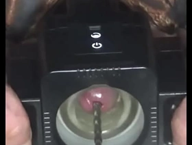 penis fucking machine masturbation machine both at the same time hot gay porn hardcore
