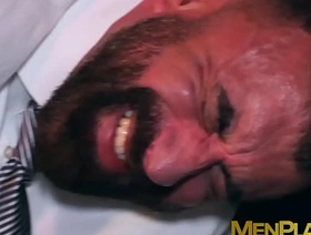 Bearded paterfamilias Joe Casio fingered and banged hard by Sir Peter gay tube porn asia