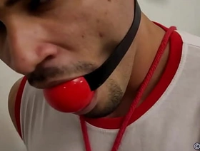 Bruno is an executive who has bondage as his secret fantasy and loves being bound and gagged while broadcasting to on all sides of his kink friends.... Private showing gay porn chinese spa