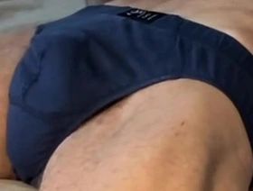 Squiggly line and Flourishing in Bed in dark Briefs Lingerie surrounding 2 rub-down guns engrossed on Pelvic and Groin area hot indian gay porn