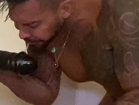 HARDCORE SEX AND DEEP THROAT with giant dildo - VIKTOR ROM - - Aaronmax - BBC LATINO Bloke skinny boy big muscle japan gay kiss porn