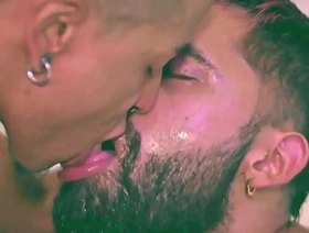 Mowgli Screwing Camilo Brown's Ass Bareback Stuffing His Mouth Plus Swapping The Cum In Hot Nuzzle hot gay porn massage