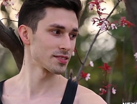 Jayden Marcos discovers a extensive dick top in the woods in the person of Kane Fox malicious gay hot porn