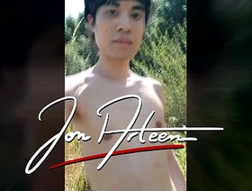 Look! This boy walking barefoot in nature, on grass, outdoors during a hot day of summer undefined Merry Foot Fetish Video hot naruto Merry porn