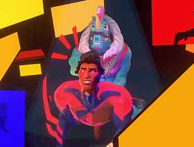 Spider-Man 2099 getting his chubby ass railed as a canon event hot porn gay sex