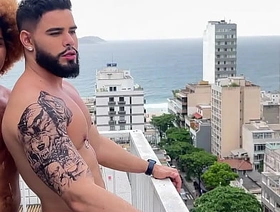 FUDENDO PARA TODA A CIDADE VER - Ramon Hot e Rico Marlon japan saturated gay porn