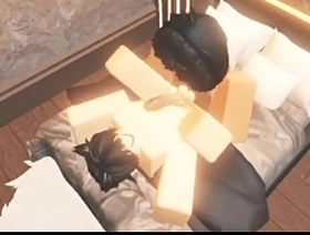 Roblox catboy gets railed unconnected with slender korean cheerful scat porn