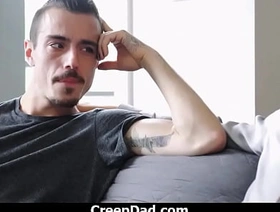 Stepson Can’t Latent Himself obstruction Jump on Stepdaddy’s Cock! porn massage asian gay