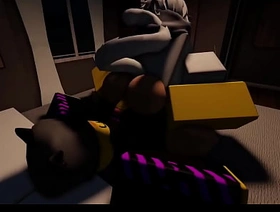 2 catboy making out close to roblox - animation hot sexy gay anime porn