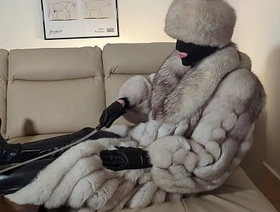 Hermelin - In fur coat and hat spanking korean gay porn bdsm