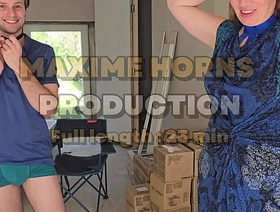 Maxime Horns and His Lovers: Hardcore Sex and Bisexual Delight with Four with a Construction Site! hot run away careless porn