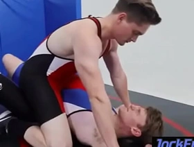 [JockFuck]- Wrestling makes you horny hot gay porn japan