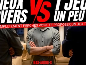 Tu vas jouer à un jeu sexuel très bizarre avec 2 daddies très dominant gay sg porn