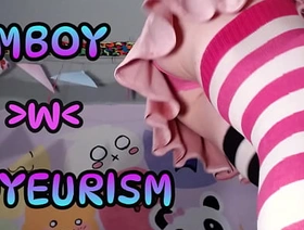 Femboy Voyeurism! (Teaser) asia gay coitus porn