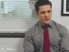 Awkward Shut off Finally Fucks Boss At Work - The Office Gay Parody - Disruptive hot police gay porn