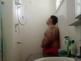 Vaibhav Jerks Off & Cums In The Shower chinese gay porn fuck