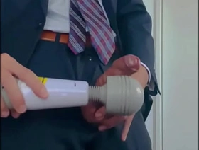 スーツで淫語オナニー gay japan billet porn