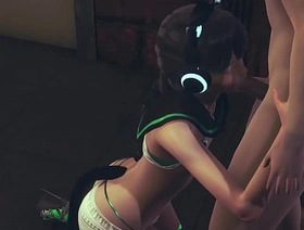 Yaoi Femboy - Midori enjoy sucking and using a big dildo - Sissy Crossdresser Anime Manga Japanese Asian Game Porn Gay gay porn suit japan