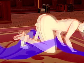 Jujutsu Kaisen Yaoi - Yuji Itadori Footjob and anal with creampie - Mouse crossdress Japanese Asian Manga Anime Film  Game Porn Gay hot gay porn couple