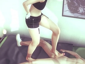 Yaoi Femboy - Alan is a naugthy cat schoolboy plays close by his hands and feet - Japanese asian manga anime 3D yellow-belly gay porn gay singapore porn twitter