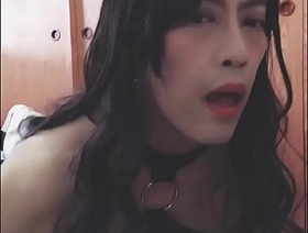 Chinese crossdresser 3 masturbates daddy chinese gay porn