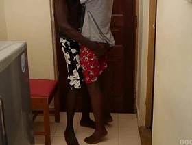 Black Twinks Toni with an increment of Jack Fuck Bareback korean gay porn clips