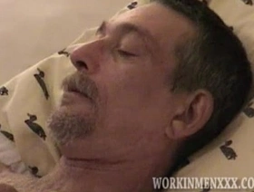 Adult Man Jim Beats Off hot hunk daddy gay porn