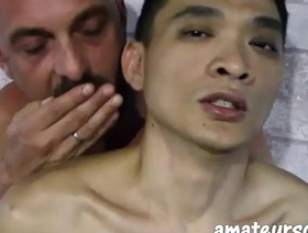 AmateursDoIt - Young Asian fucked bareback by 's cock hot gay comic porn