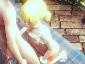 Yaoi Femboy - Fer blowjob and anal by other femboy - Sissy crossdress Japanese Asian Manga Anime Game Porn Gay hot properties gay porn