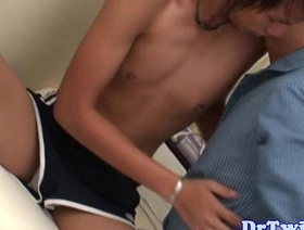 Asian doctor twink sucking patients dick porn hot delighted