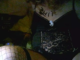 Contemptible mature tranny milf, Sarah Millward, smokes, wanks  her clit, and fucks her arsehole cunt with 9 inch bbc dildo gay japan bdsm porn