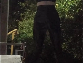 На высоких каблуках и брюках, ночью hot gay porn yaoi