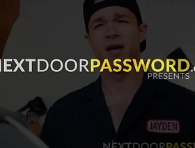 Black Aj Sloan gobbles vulnerable the enormous dick of hunk Jayden Marco before a hot interracial sex hot erotic men gay porn