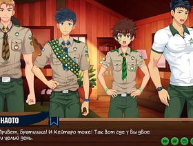 Game: Friends Camp, imperil 56 - Advice from friends (russian voiceover) gay hot twink porn