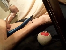 sub slut dildo bumping his hole. vibe be transferred to cock close to cum japan couple gay porn