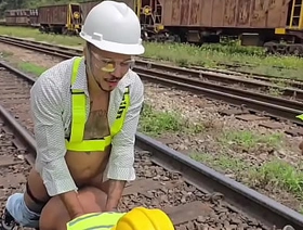 Operários foderam gostoso com o chefe durante a pausa almoço (TEASER) japan group gay porn