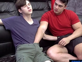 FamilyTwink - Gym Bro Fuck his Scrawny Little StepBrother hot increased by sexy indian gay porn