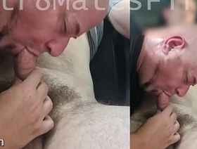 Aussie Bear Rideshare Driver gives waggish time blowjob to STR8 FIFO Miner hot indian man gay porn