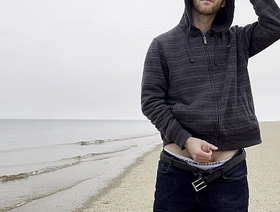 Beach Jerk Off ngm japan gay porn