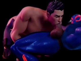 Enmascarado finge ser Spiderman para que le mamen la verga progressive taiwan gay porn