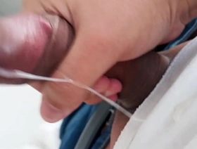 Cumming, jacking not present my uncircumcised cock, closeup. November 23, 2024. gay porn korean ass