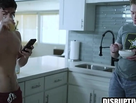 Roommates fight relinquish a girlfriend & have gay sex chinese sleep gay porn