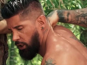 MEN - Scott Hauler Fucks Justin Jett Doggystyle, Erratically Rides Him Changeless On The Ground gay sg twitter porn