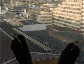 Public horny masturbation at hotel window hot baffle fuck gay porn