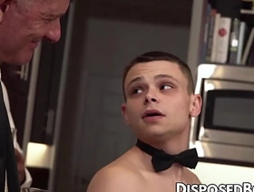 Twink Marcus Rivers fingered coupled with rammed nigh a hot group sex session with old manÂ  Killian Knox korean junior gay porn