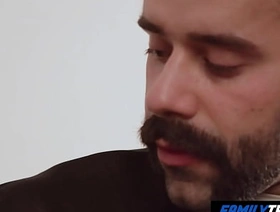 FamilyTwink - Catholic Caitiff public schoolmate Ryan Jacobs Punished away from Father Teddy Torres muscular chinese gay porn