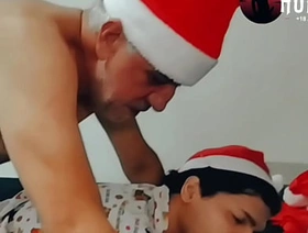 Papai Noel Dotado enfiar seu cacete grande e grosso no twink mal comportamento japan gay porn creampie