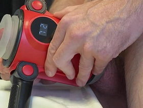 Calvin 9 Thrusting & Vibrating Massage Offing and Masturbator 2 IN 1 BESTVIBE Sex Toy daddy gay hot porn